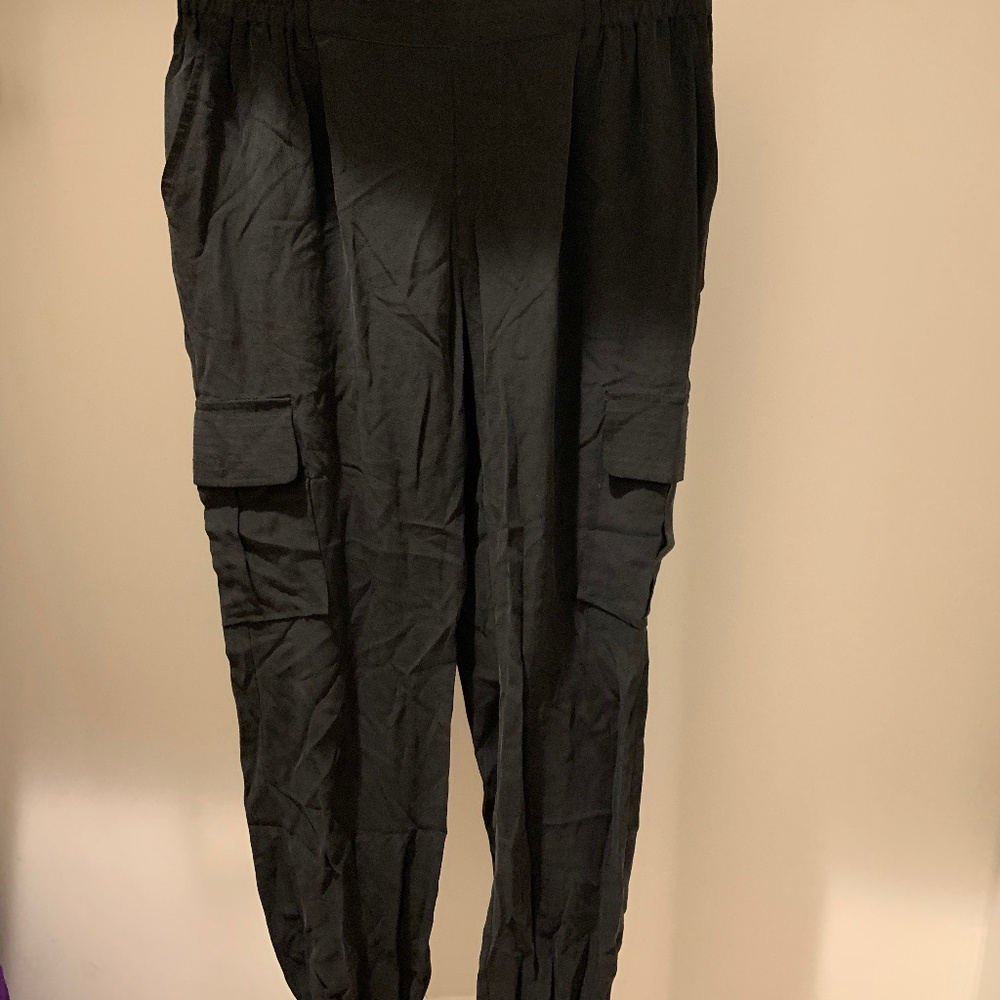 Joie | Black Silk Pants